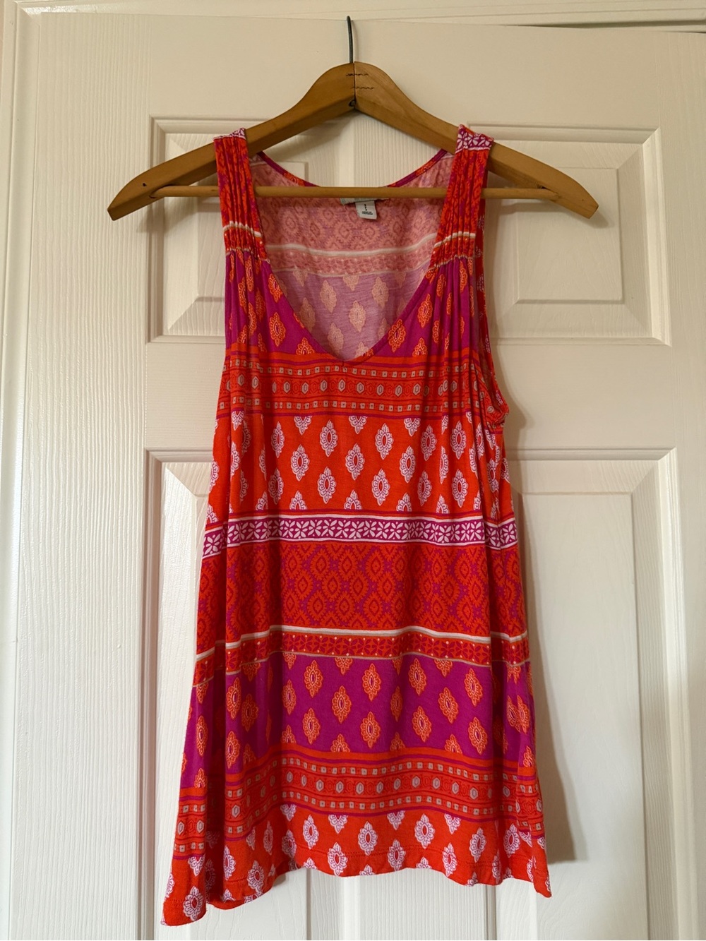 Old Navy Pink and Orange Tank Top